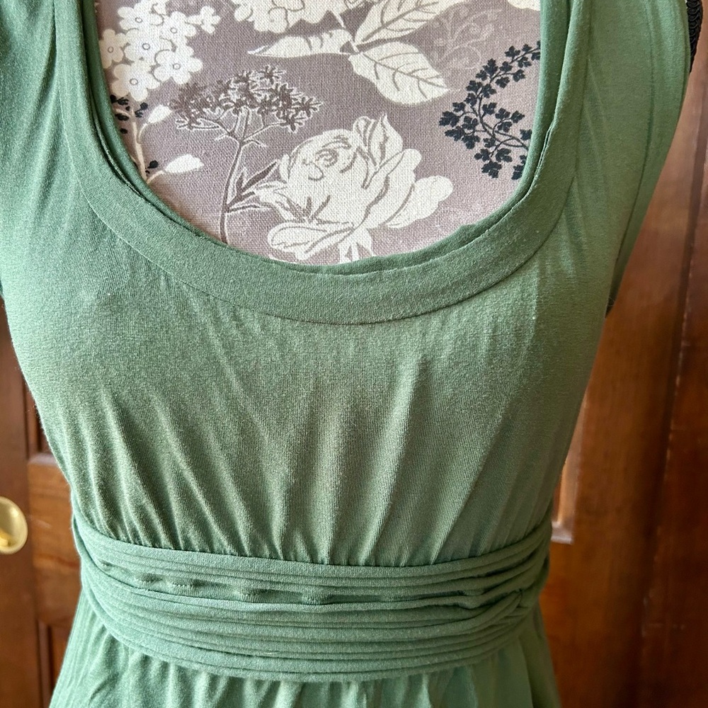 Max Studio Olive Green Maxi Dress - Picture 4 of 5